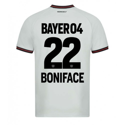 Bayer Leverkusen Victor Boniface #22 Gostujuci Dres 2023-24 Kratak Rukav